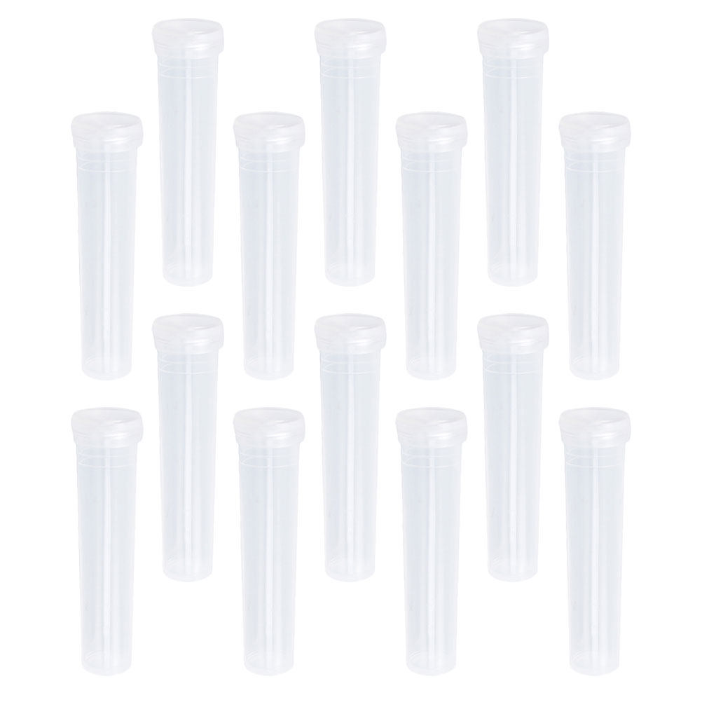 Supply For Florist - 20 tubi trasparenti in plastica per