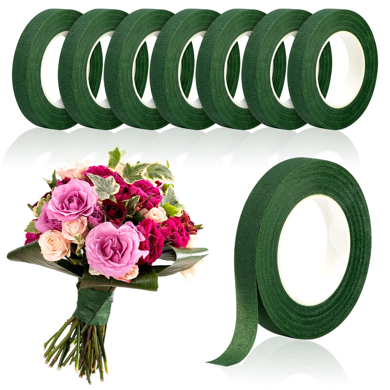 Supply For Florist - Nastro Floreale Verde da 20 Iarde,