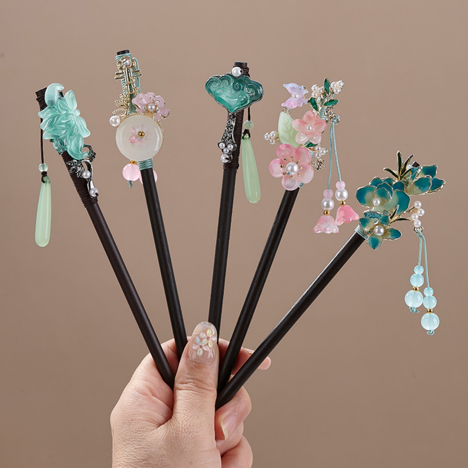 Supply Florist - Fermaglio per capelli vintage a forma