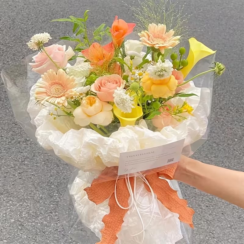 Cellophane Wrap Clear - Rotolo di pellicola trasparente in cellophane