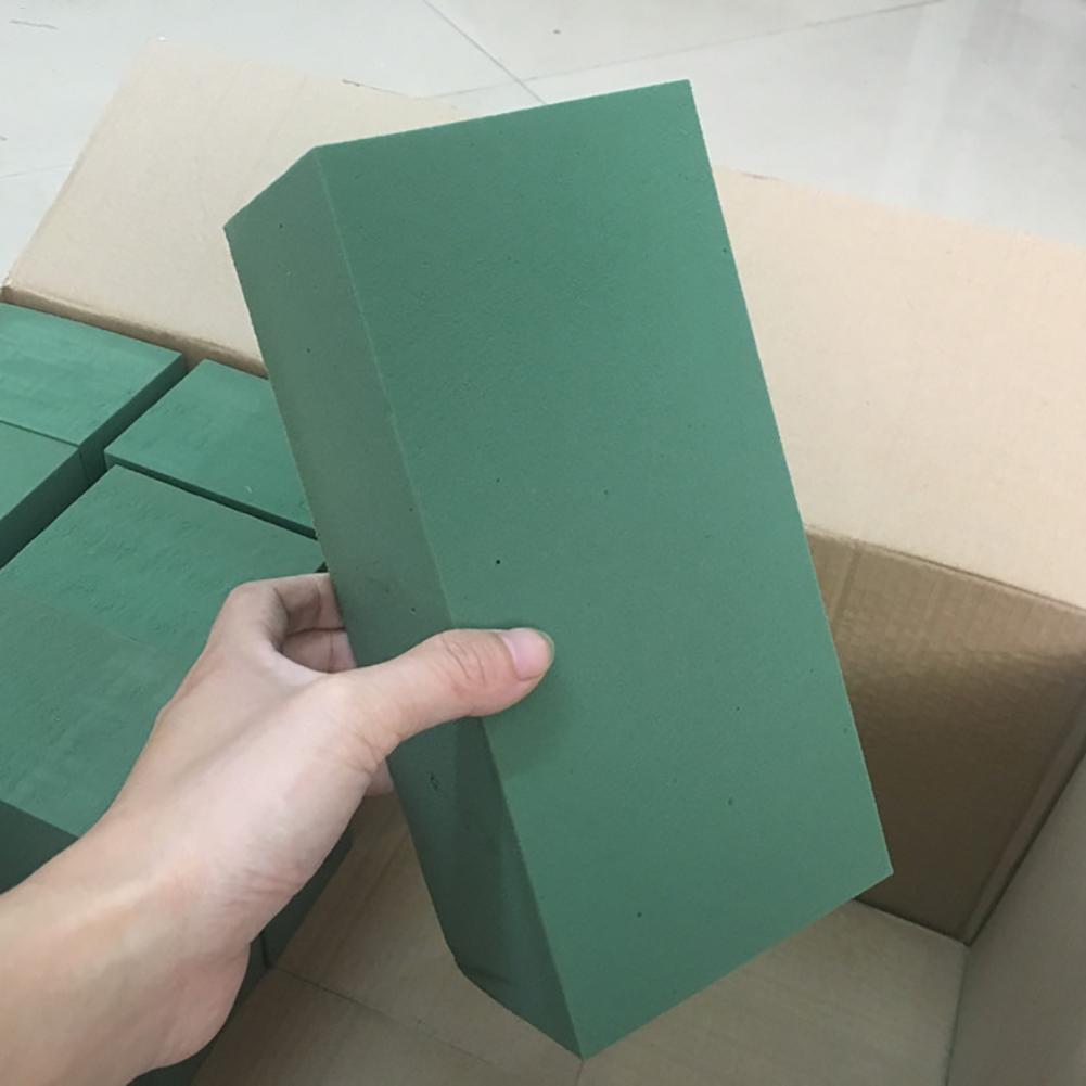Florist Supply Shop - Spugna assorbente verde per fiori, tagliabile,