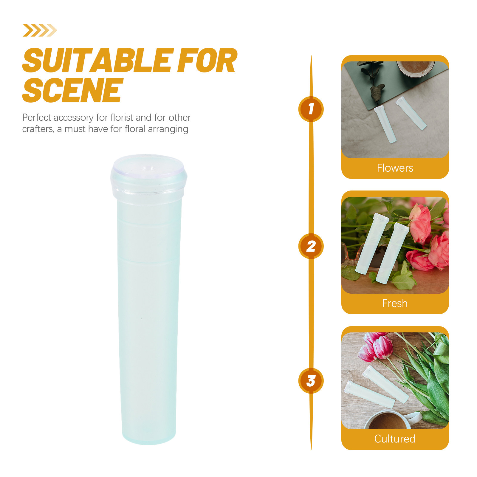 20 tubi per fiori freschi, con - Florist Supply Shop recensione e prezzo
