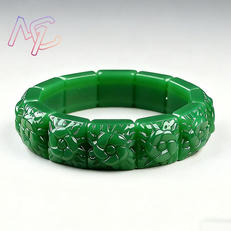 Bracciale con fiore di giada r - Supply Florist recensione e prezzo